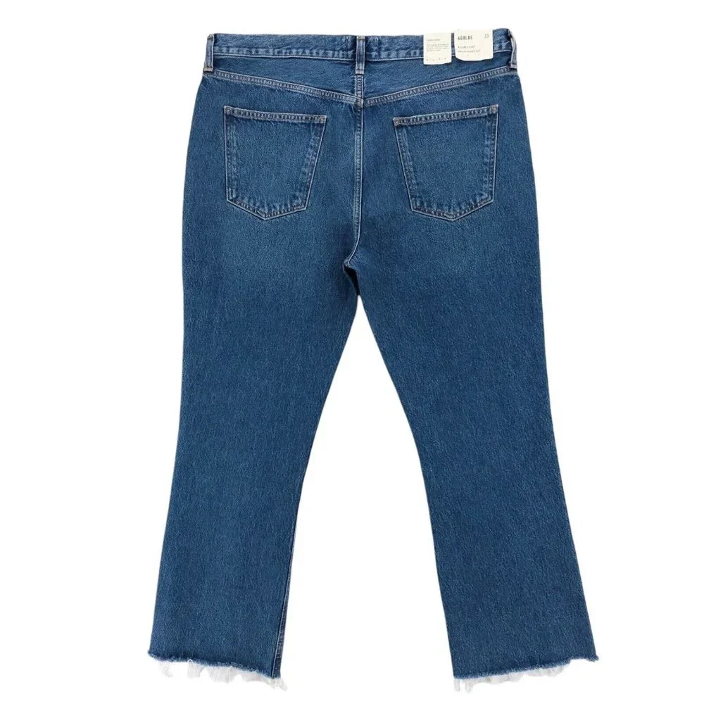 AGOLDE Relaxed 100% Organic Denim Bootcut Midrise Sphere Wash Sz 33 NWT - Picture 5 of 12